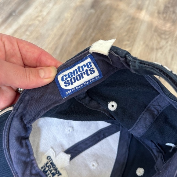 Toronto Maple Leafs Navy Baseball Hat - Corduroy Fabric - Picture 2 of 4